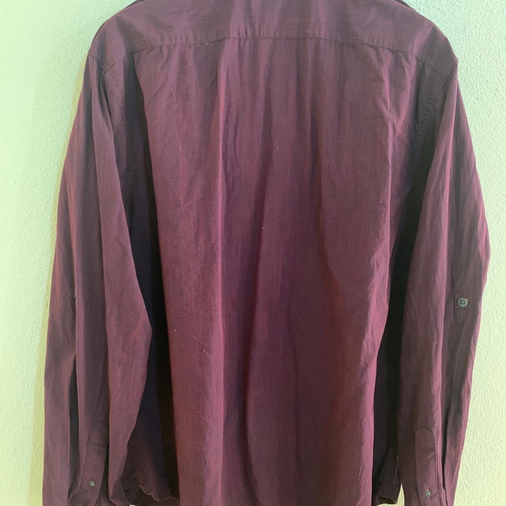 Attention Men Long Sleeve Tee - Picture 3 of 3
